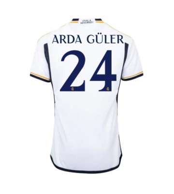 Real Madrid Arda Guler #24 Replica Home Stadium Shirt 2023-24 Short Sleeve